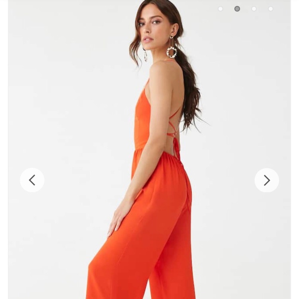 Orange Summery Jumpsuit Romper 🍊
